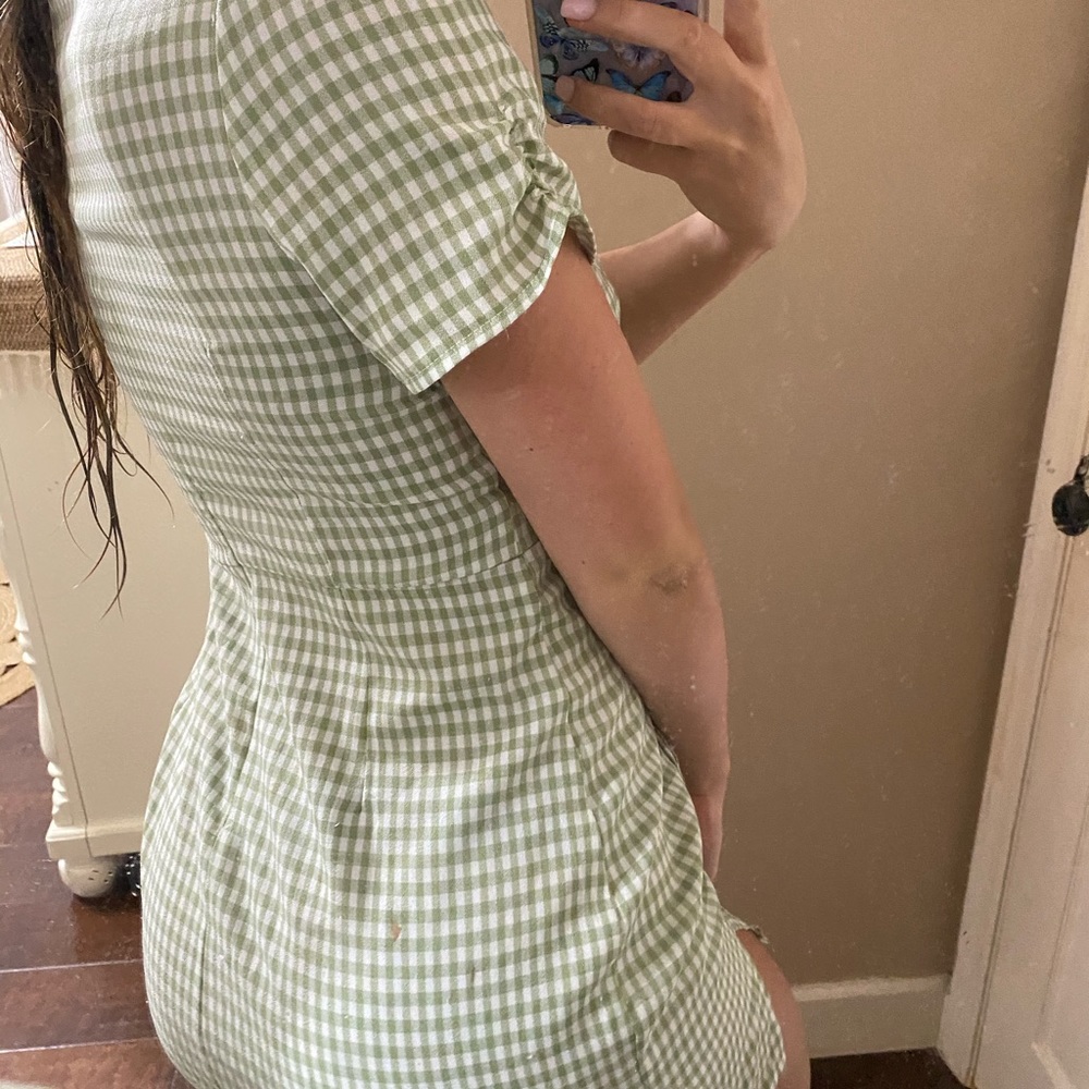 Gingham Princess polly dress